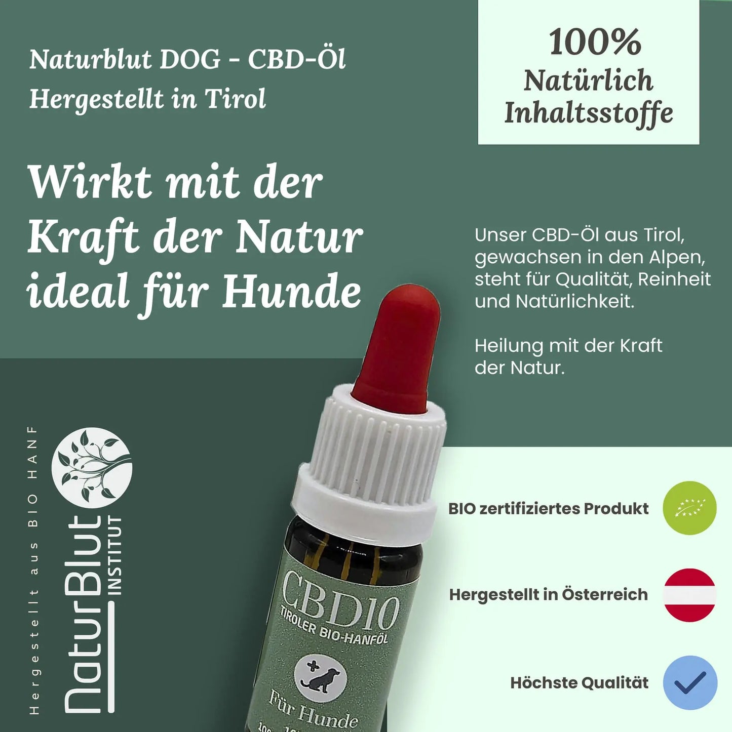 Naturblut CBD Öl für Hunde