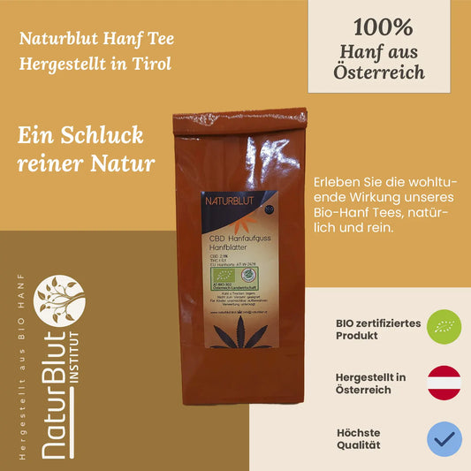 Naturblut CBD Hanftee/aufguss - 50g /PKG