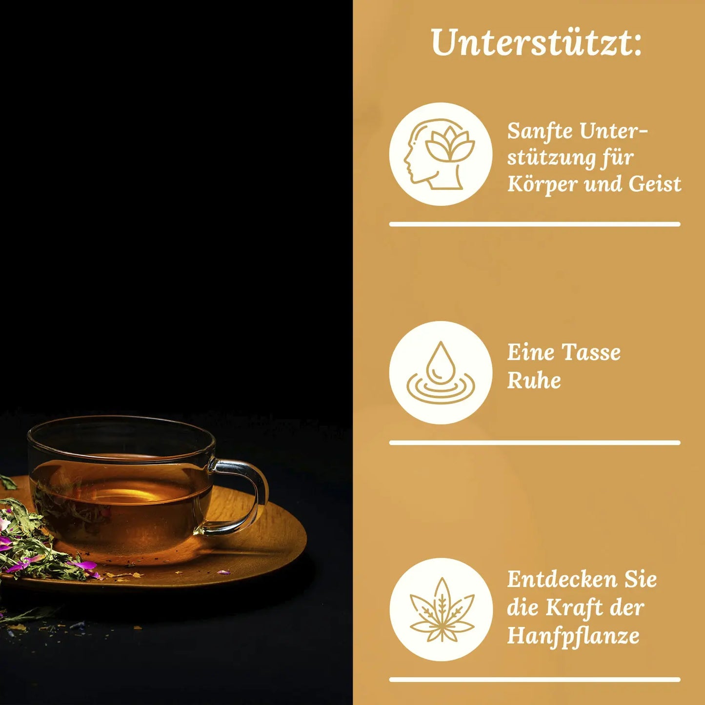 Naturblut CBD Hanftee/aufguss - 50g /PKG