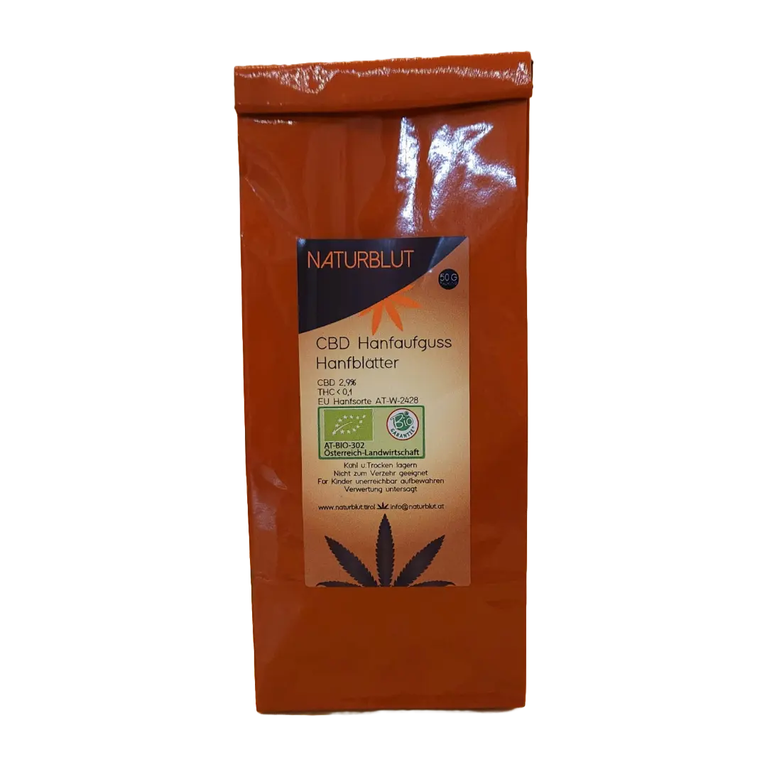 Naturblut CBD Hanftee/aufguss - 50g /PKG