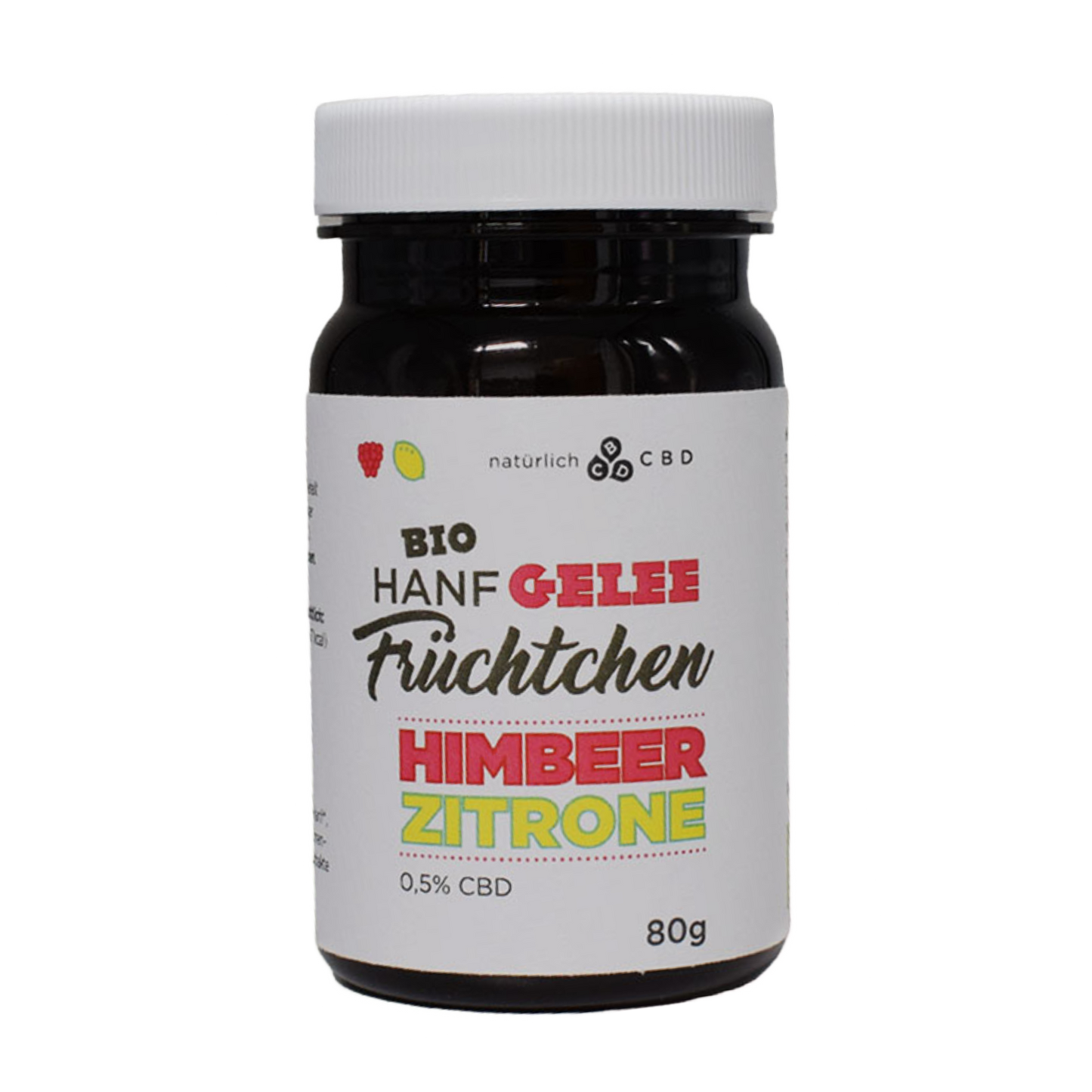 CBD BIO Früchtchen Himbeere Zitrone
