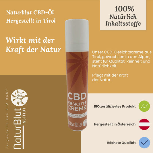 Naturblut - CBD Gesichtscreme